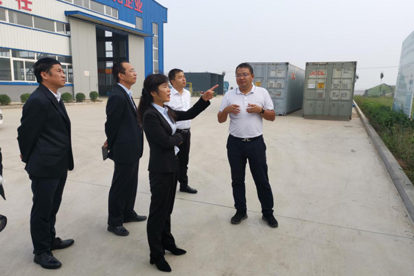 陕西航天建设集团有限公司总经理、党委副书记谢明娟率队赴辽宁EVO视讯环保产业集团开展考察调研工作