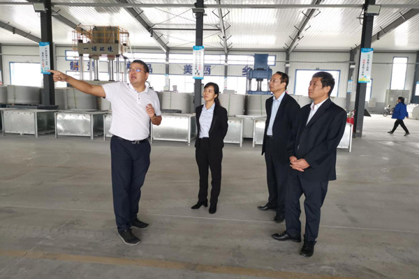 陕西航天建设集团有限公司总经理、党委副书记谢明娟率队赴辽宁EVO视讯环保产业集团开展考察调研工作